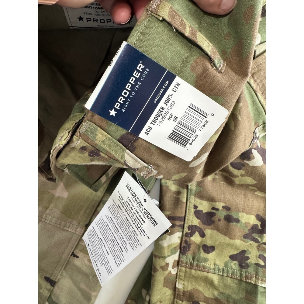 Propper ACU Trouser Army Combat Uniform OCP Pattern Ripstop Pants Small Regular - Picture 5 of 7